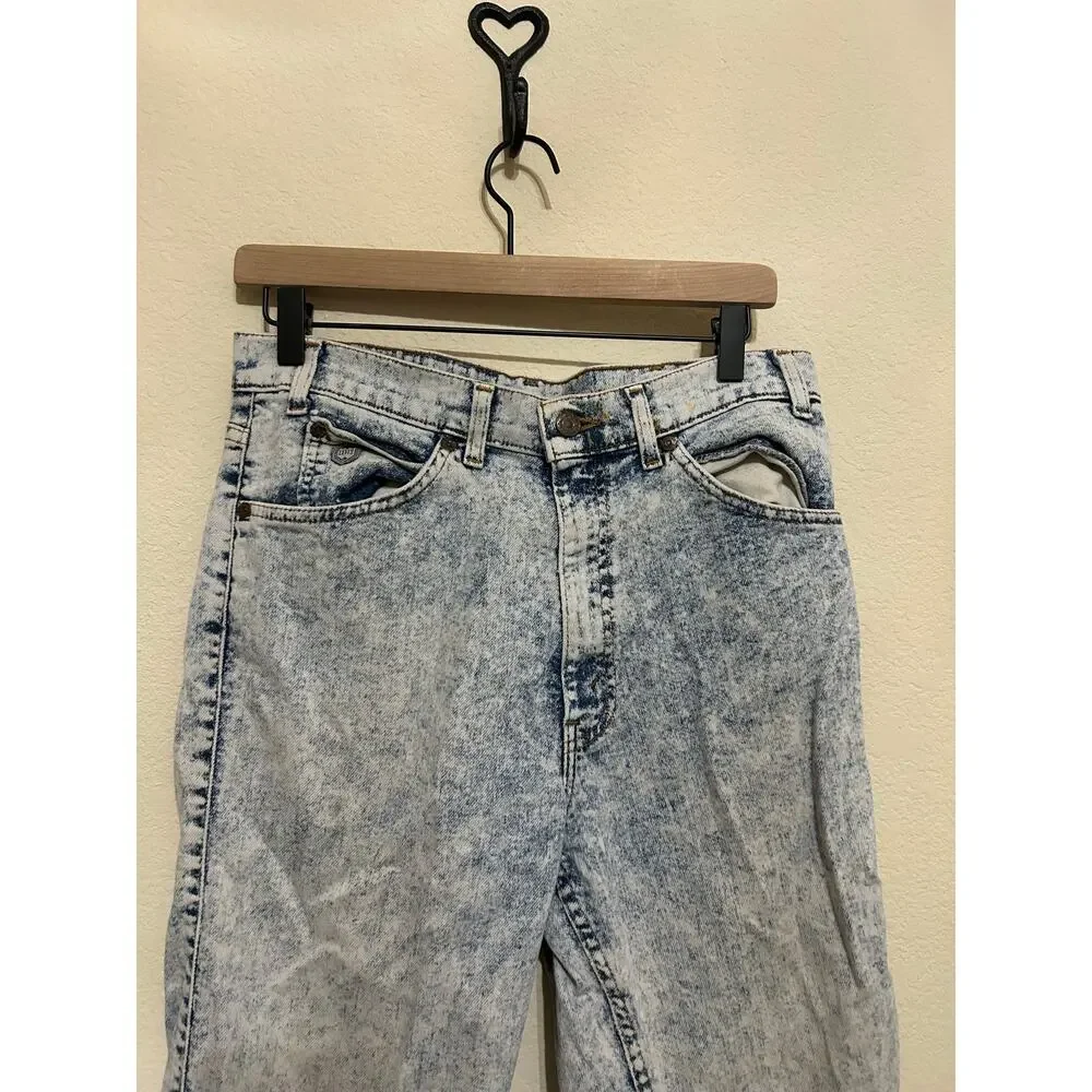 Vintage Levi's Silvertab Acid Washed Jeans Mens Size 32x32 Baggy Made in USA